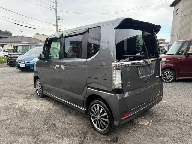 N-BOXカスタム G ターボSSパッケージ 4WD バックカメラ 両側電動スライドドア ナビ TV オートクルーズコントロール 衝突被害軽減システム HID スマートキー アイドリングストップ シートヒーター ベンチシート CVT(18枚目)