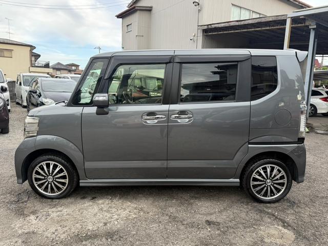 N-BOXカスタム G ターボSSパッケージ 4WD バックカメラ 両側電動スライドドア ナビ TV オートクルーズコントロール 衝突被害軽減システム HID スマートキー アイドリングストップ シートヒーター ベンチシート CVT(23枚目)