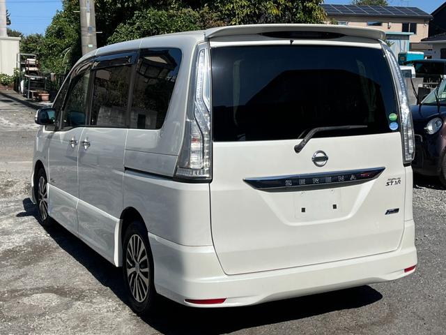 セレナ ハイウェイスターG S-ハイブリッド バックカメラ ナビ TV オートクルーズコントロール 衝突被害軽減システム 両側電動スライドドア オートライト スマートキー 電動格納ミラー 3列シート CVT アルミホイール USB(17枚目)