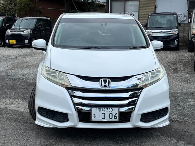 オデッセイ G・エアロパッケージ ETC バックカメラ ナビ TV オートクルーズコントロール 衝突被害軽減システム 両側電動スライドドア オートライト スマートキー アイドリングストップ 3列シート CVT アルミホイール CD(14枚目)