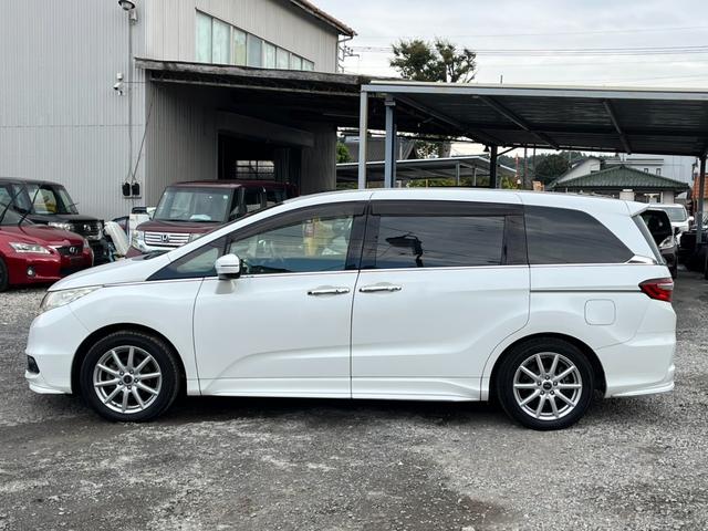 オデッセイ G・エアロパッケージ ETC バックカメラ ナビ TV オートクルーズコントロール 衝突被害軽減システム 両側電動スライドドア オートライト スマートキー アイドリングストップ 3列シート CVT アルミホイール CD(18枚目)