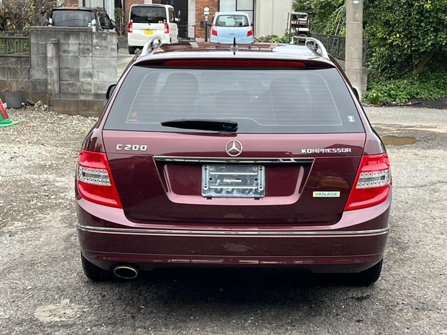 Cクラスステーションワゴン C200コンプレッサーステーションワゴン バックカメラ ナビ TV オートクルーズコントロール アルミホイール キーレスエントリー AT 盗難防止システム ルーフレール ABS エアコン パワーステアリング パワーウィンドウ(17枚目)