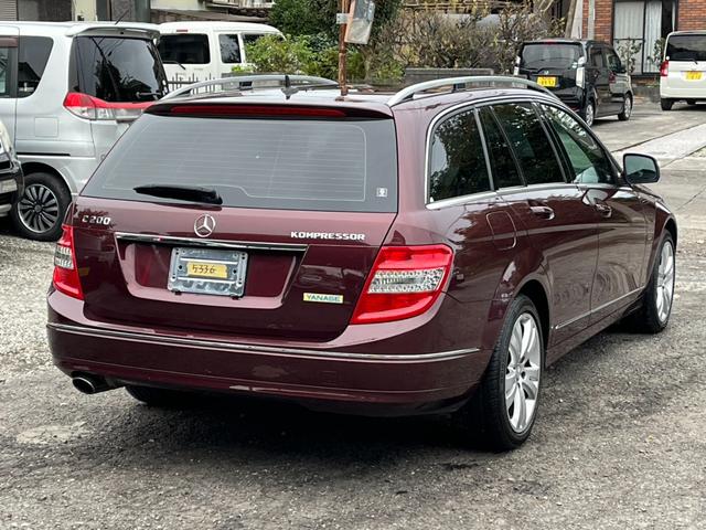 Cクラスステーションワゴン C200コンプレッサーステーションワゴン バックカメラ ナビ TV オートクルーズコントロール アルミホイール キーレスエントリー AT 盗難防止システム ルーフレール ABS エアコン パワーステアリング パワーウィンドウ(23枚目)