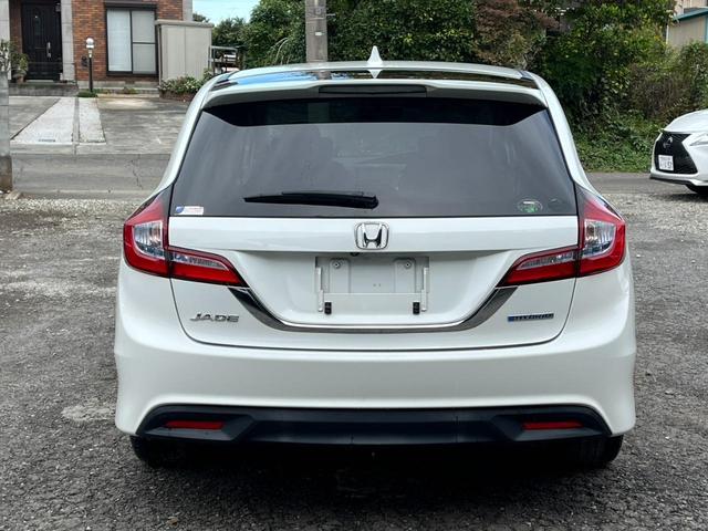 ジェイド ハイブリッドX ETC バックカメラ TV オートクルーズコントロール 衝突被害軽減システム オートライト LEDヘッドランプ スマートキー AT アルミホイール CD DVD再生(18枚目)