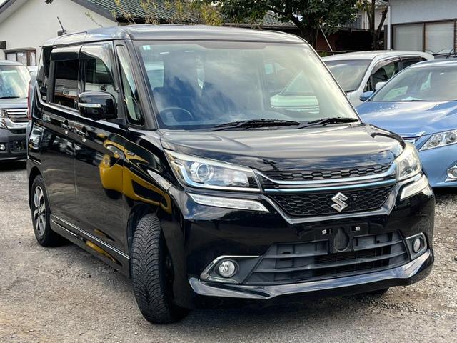 ソリオバンディット ハイブリッドＳＶ　全周囲カメラ　ナビ　ＴＶ　レーンアシスト　衝突被害軽減システム　両側スライド・片側電動　オートライト　ＬＥＤヘッドランプ　スマートキー　ＡＴ　アルミホイール　ＣＤ　ＵＳＢ　ミュージックプレイヤー接続可（14枚目）