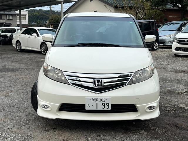 エリシオン GエアロHDDナビスペシャルパッケージ バックカメラ ナビ 両側電動スライドドア オートライト HID キーレスエントリー 3列シート AT アルミホイール 盗難防止システム 衝突安全ボディ ABS エアコン パワーステアリング(13枚目)