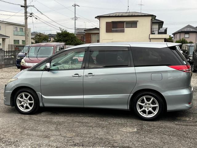 エスティマ 2.4アエラス Gエディションナビスペシャル ETC ナビ 両側電動スライドドア オートライト HID スマートキー 電動格納ミラー 3列シート ウォークスルー オットマン CVT アルミホイール DVD再生(16枚目)