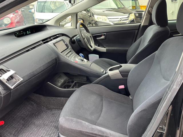 プリウス S ETC バックカメラ ナビ TV アルミホイール HID CVT スマートキー 電動格納ミラー 盗難防止システム CD DVD再生 Bluetooth 衝突安全ボディ ABS ESC エアコン(10枚目)