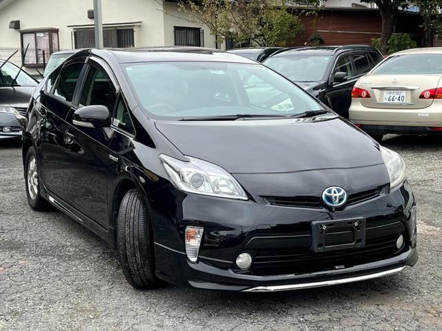 プリウス S ETC バックカメラ ナビ TV アルミホイール HID CVT スマートキー 電動格納ミラー 盗難防止システム CD DVD再生 Bluetooth 衝突安全ボディ ABS ESC エアコン(14枚目)