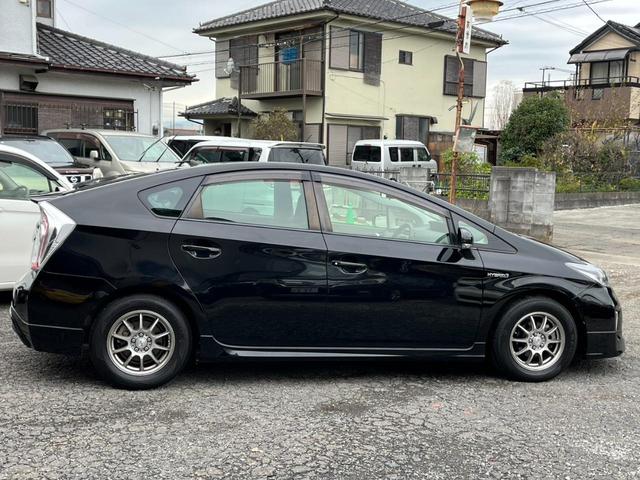 プリウス S ETC バックカメラ ナビ TV アルミホイール HID CVT スマートキー 電動格納ミラー 盗難防止システム CD DVD再生 Bluetooth 衝突安全ボディ ABS ESC エアコン(15枚目)