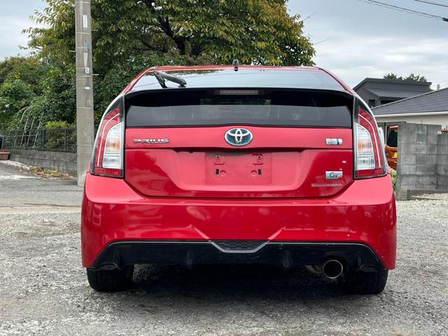 プリウス Sツーリングセレクション・G’s ETC バックカメラ ナビ TV アルミホイール オートライト HID CVT スマートキー 電動格納ミラー 盗難防止システム CD DVD再生 Bluetooth 衝突安全ボディ ABS エアコン(18枚目)