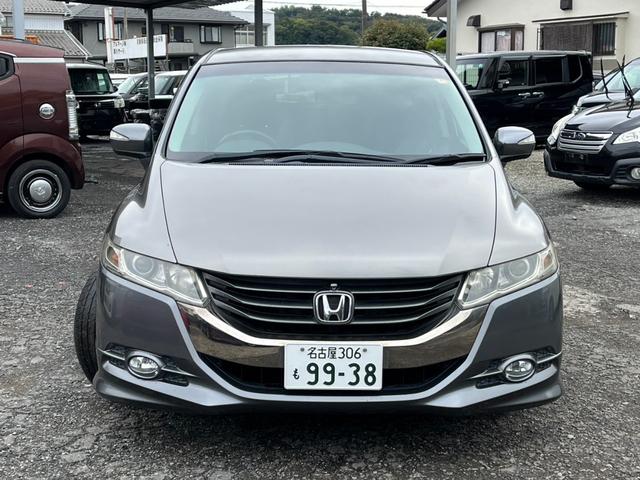 オデッセイ Mファインスピリット エアロパッケージ 4WD 全周囲カメラ ナビ HID キーレスエントリー 3列シート AT アルミホイール CD 盗難防止システム 衝突安全ボディ ABS ESC エアコン パワーステアリング パワーウィンドウ(14枚目)