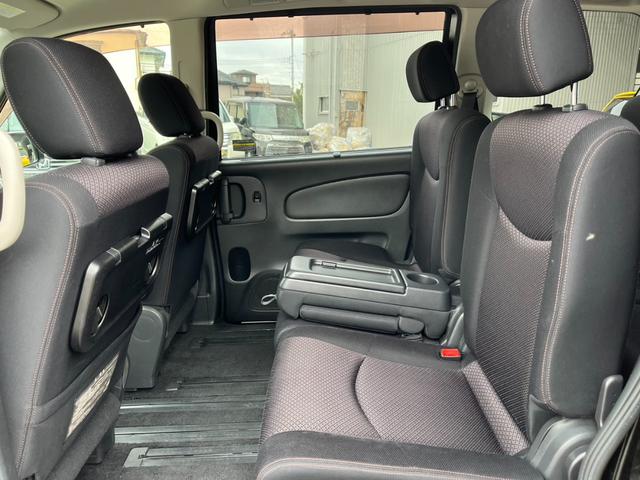 セレナ ハイウェイスター バックカメラ ナビ TV オートクルーズコントロール 両側電動スライドドア オートライト スマートキー アイドリングストップ 3列シート CVT アルミホイール CD DVD再生 USB(12枚目)