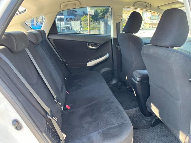 プリウス S ETC バックカメラ ナビ TV アルミホイール オートライト HID CVT スマートキー アイドリングストップ 電動格納ミラー 盗難防止システム CD DVD再生 Bluetooth(11枚目)