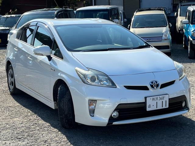 プリウス S ETC バックカメラ ナビ TV アルミホイール オートライト HID CVT スマートキー アイドリングストップ 電動格納ミラー 盗難防止システム CD DVD再生 Bluetooth(13枚目)