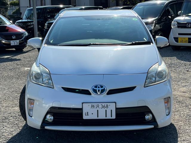 プリウス S ETC バックカメラ ナビ TV アルミホイール オートライト HID CVT スマートキー アイドリングストップ 電動格納ミラー 盗難防止システム CD DVD再生 Bluetooth(14枚目)