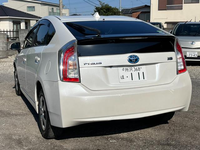 プリウス S ETC バックカメラ ナビ TV アルミホイール オートライト HID CVT スマートキー アイドリングストップ 電動格納ミラー 盗難防止システム CD DVD再生 Bluetooth(19枚目)