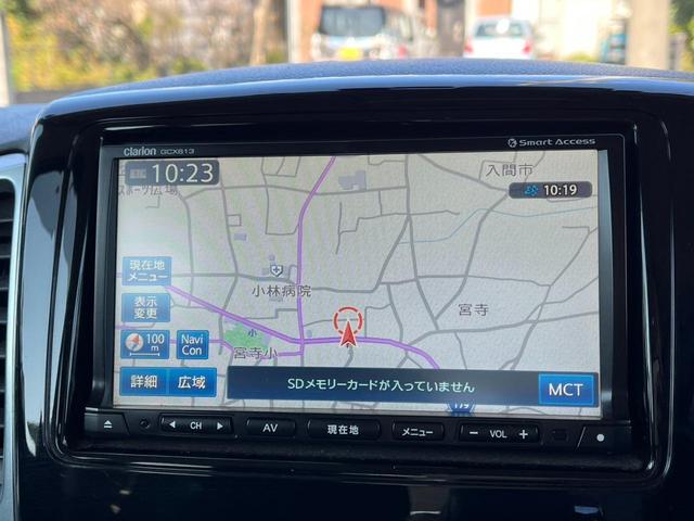 スペーシアカスタム TS ETC バックカメラ 両側電動スライドドア ナビ TV 衝突被害軽減システム オートライト HID スマートキー アイドリングストップ ベンチシート CVT 盗難防止システム(4枚目)