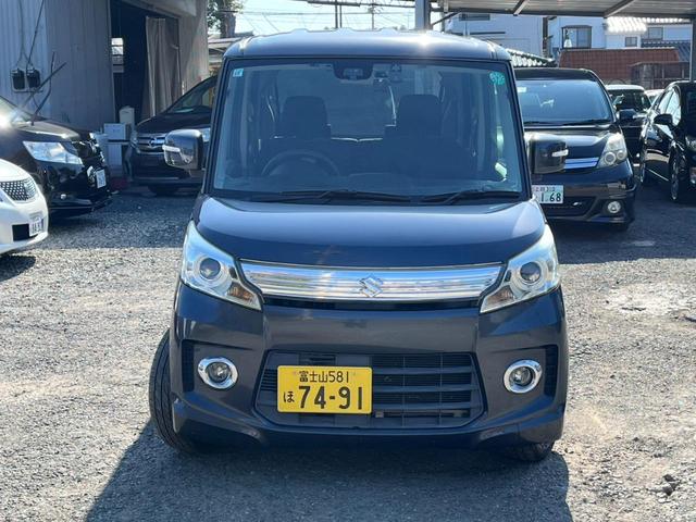 スペーシアカスタム TS ETC バックカメラ 両側電動スライドドア ナビ TV 衝突被害軽減システム オートライト HID スマートキー アイドリングストップ ベンチシート CVT 盗難防止システム(13枚目)