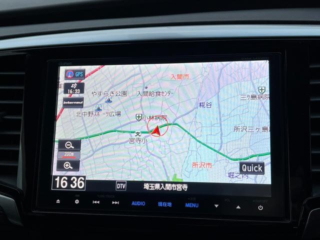 オデッセイ アブソルート ETC バックカメラ ナビ TV オートクルーズコントロール 両側電動スライドドア オートライト LEDヘッドランプ スマートキー アイドリングストップ 3列シート CVT アルミホイール(3枚目)