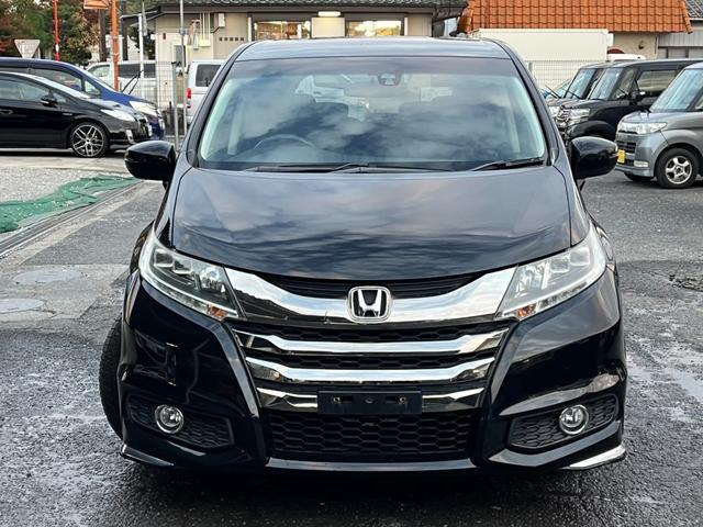 オデッセイ アブソルート ETC バックカメラ ナビ TV オートクルーズコントロール 両側電動スライドドア オートライト LEDヘッドランプ スマートキー アイドリングストップ 3列シート CVT アルミホイール(13枚目)