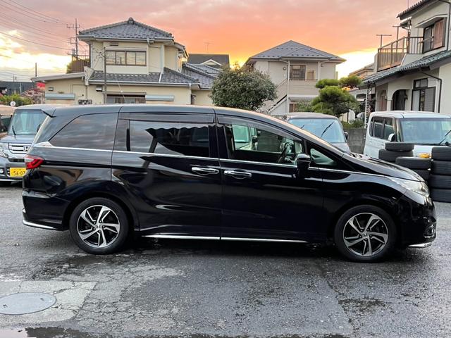 オデッセイ アブソルート ETC バックカメラ ナビ TV オートクルーズコントロール 両側電動スライドドア オートライト LEDヘッドランプ スマートキー アイドリングストップ 3列シート CVT アルミホイール(15枚目)