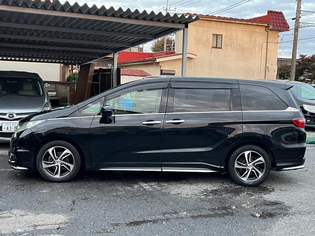 オデッセイ アブソルート ETC バックカメラ ナビ TV オートクルーズコントロール 両側電動スライドドア オートライト LEDヘッドランプ スマートキー アイドリングストップ 3列シート CVT アルミホイール(18枚目)