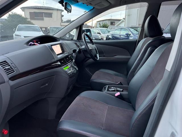 エスティマ 2.4アエラス 20thアニバーサリーエディション 4WD バックカメラ ナビ TV クリアランスソナー オートクルーズコントロール 両側電動スライドドア HID スマートキー 電動格納ミラー 3列シート オットマン CVT アルミホイール CD(24枚目)