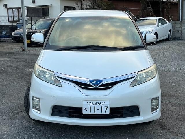 エスティマハイブリッド G 4WD 福祉車輌 ナビ TV オートクルーズコントロール 両側電動スライドドア オートライト HID スマートキー 電動格納ミラー 後席モニター 3列シート(12枚目)