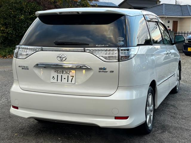 エスティマハイブリッド G 4WD 福祉車輌 ナビ TV オートクルーズコントロール 両側電動スライドドア オートライト HID スマートキー 電動格納ミラー 後席モニター 3列シート(18枚目)