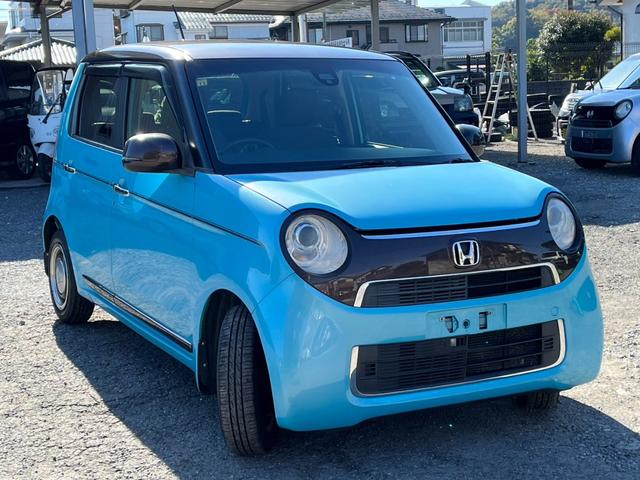 N-ONE G SSブラウンスタイルパッケージ ETC バックカメラ ナビ TV 衝突被害軽減システム オートライト HID アイドリングストップ 電動格納ミラー シートヒーター ベンチシート CVT 盗難防止システム ABS ESC CD(13枚目)