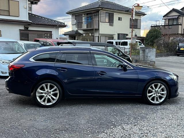 アテンザワゴン XD ETC バックカメラ ナビ TV クリアランスソナー オートクルーズコントロール アルミホイール オートライト スマートキー アイドリングストップ AT 盗難防止システム 衝突安全ボディ ルーフレール(14枚目)