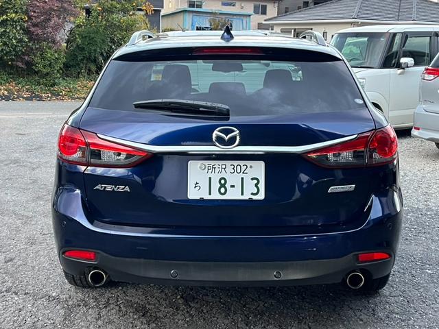 アテンザワゴン XD ETC バックカメラ ナビ TV クリアランスソナー オートクルーズコントロール アルミホイール オートライト スマートキー アイドリングストップ AT 盗難防止システム 衝突安全ボディ ルーフレール(16枚目)