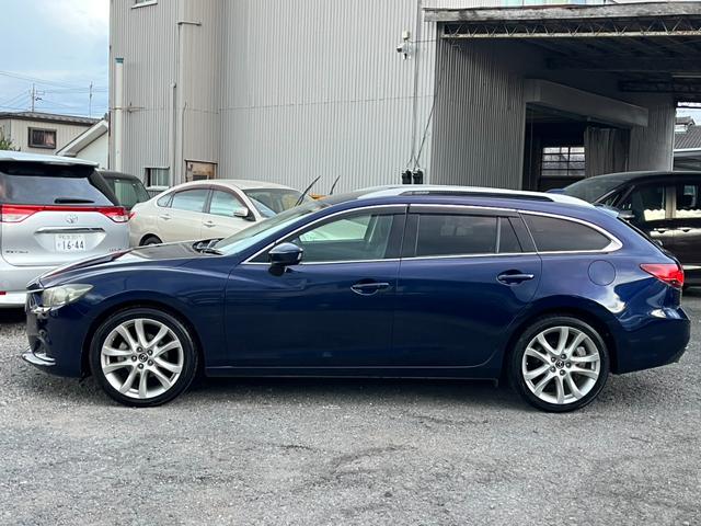 アテンザワゴン XD ETC バックカメラ ナビ TV クリアランスソナー オートクルーズコントロール アルミホイール オートライト スマートキー アイドリングストップ AT 盗難防止システム 衝突安全ボディ ルーフレール(21枚目)