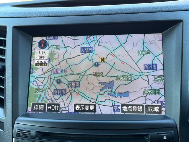 レガシィツーリングワゴン ２．５ＧＴ　Ｓパッケージ　４ＷＤ　バックカメラ　ナビ　アルミホイール　オートライト　ＨＩＤ　パワーシート　スマートキー　ＡＴ　盗難防止システム　衝突安全ボディ　ＡＢＳ　ＥＳＣ　ＣＤ　ＤＶＤ再生　エアコン（4枚目）