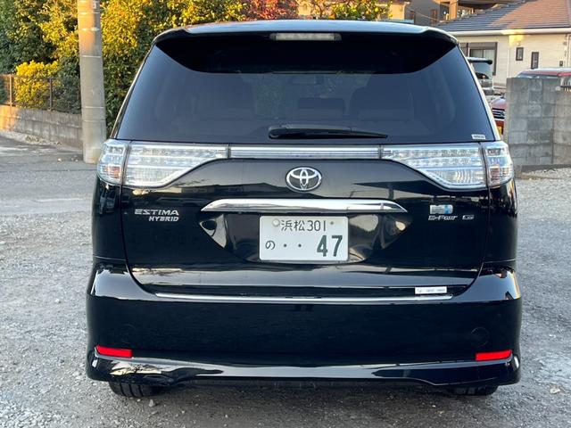 エスティマハイブリッド Ｇ　４ＷＤ　バックカメラ　フロントカメラ　ナビ　ＴＶ　オートクルーズコントロール　両側電動スライドドア　オートライト　ＨＩＤ　スマートキー　電動格納ミラー　シートヒーター　３列シート（17枚目）