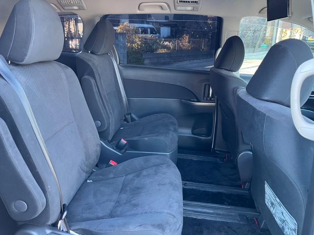 エスティマ アエラス バックカメラ ナビ TV オートクルーズコントロール 両側電動スライドドア オートライト HID スマートキー 電動格納ミラー 後席モニター 3列シート CVT アルミホイール CD DVD再生(11枚目)