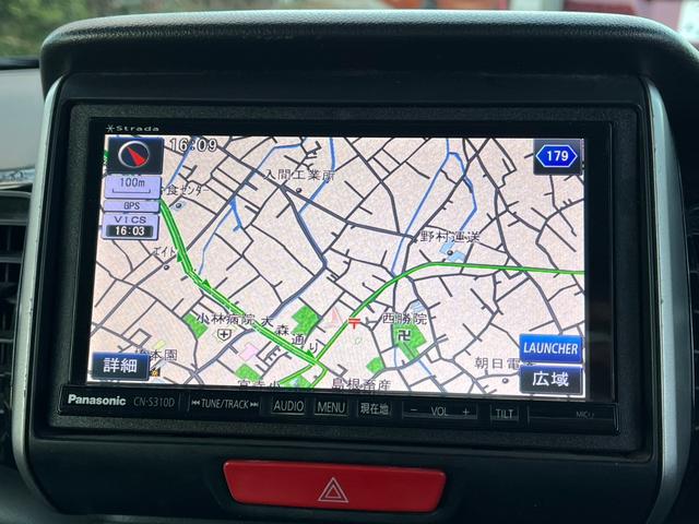 N-BOXカスタム G ターボSSパッケージ 4WD バックカメラ 両側電動スライドドア ナビ TV クリアランスソナー オートクルーズコントロール オートライト HID スマートキー アイドリングストップ ベンチシート CVT 盗難防止システム(2枚目)