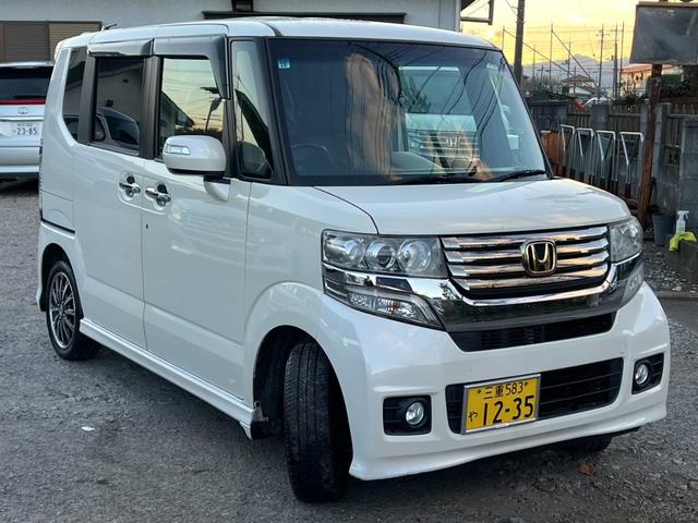 N-BOXカスタム G ターボSSパッケージ 4WD バックカメラ 両側電動スライドドア ナビ TV クリアランスソナー オートクルーズコントロール オートライト HID スマートキー アイドリングストップ ベンチシート CVT 盗難防止システム(13枚目)