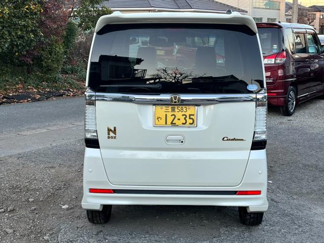 N-BOXカスタム G ターボSSパッケージ 4WD バックカメラ 両側電動スライドドア ナビ TV クリアランスソナー オートクルーズコントロール オートライト HID スマートキー アイドリングストップ ベンチシート CVT 盗難防止システム(16枚目)