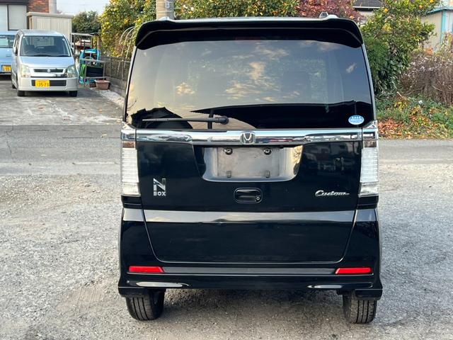 N-BOXカスタム G・ターボパッケージ 4WD バックカメラ 両側電動スライドドア ナビ TV オートクルーズコントロール オートライト HID スマートキー アイドリングストップ ベンチシート CVT 盗難防止システム ABS ESC(16枚目)