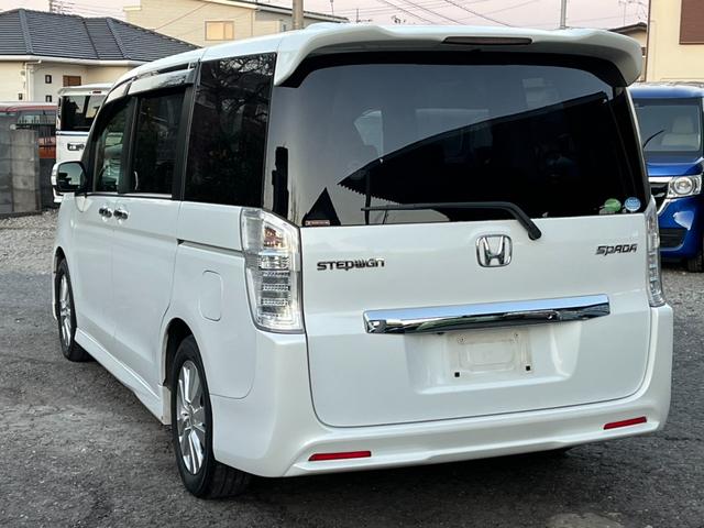 ステップワゴンスパーダ Z ETC バックカメラ ナビ TV クリアランスソナー 両側電動スライドドア オートライト HID スマートキー アイドリングストップ 後席モニター 3列シート CVT(17枚目)