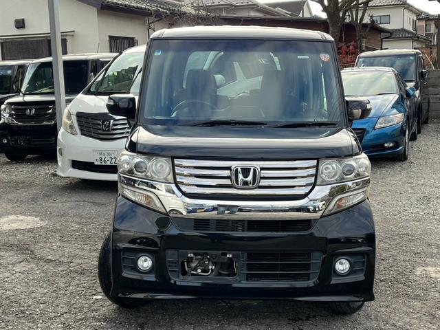 N-BOXカスタム G・Lパッケージ バックカメラ 両側スライド・片側電動 TV オートライト HID スマートキー アイドリングストップ ベンチシート CVT 盗難防止システム ABS ESC CD DVD再生 アルミホイール エアコン(12枚目)