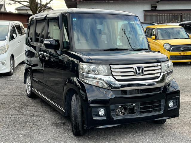 N-BOXカスタム G・Lパッケージ バックカメラ 両側スライド・片側電動 TV オートライト HID スマートキー アイドリングストップ ベンチシート CVT 盗難防止システム ABS ESC CD DVD再生 アルミホイール エアコン(13枚目)