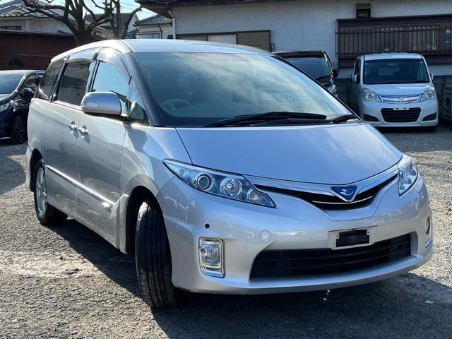 エスティマハイブリッド Ｘ　４ＷＤ　バックカメラ　ナビ　ＴＶ　クリアランスソナー　オートクルーズコントロール　両側スライド・片側電動　オートライト　ＨＩＤ　スマートキー　電動格納ミラー　ＣＶＴ　アルミホイール　ＣＤ　ＤＶＤ再生（13枚目）