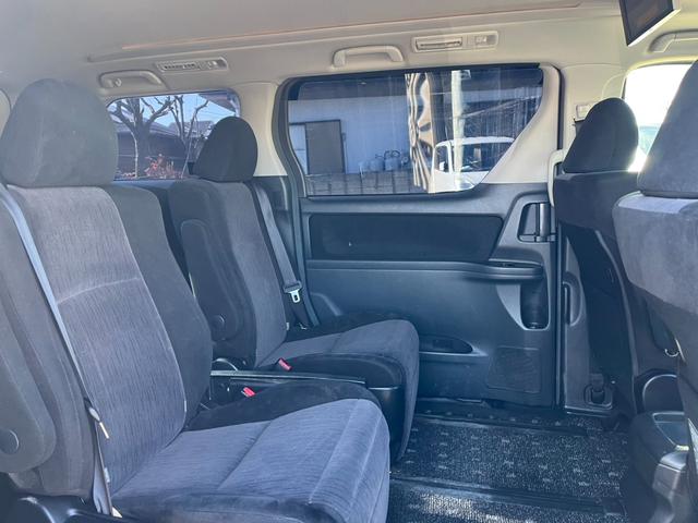 ヴェルファイア 2.4Z バックカメラ ナビ TV クリアランスソナー 両側電動スライドドア オートライト HID スマートキー 後席モニター 3列シート CVT アルミホイール USB Bluetooth 盗難防止システム(9枚目)