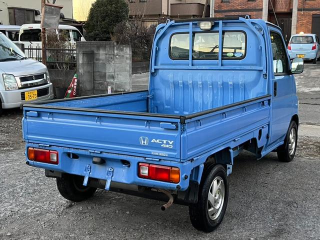 アクティトラック ＳＤＸ　４ＷＤ　ＭＴ　アルミホイール　運転席エアバッグ　ＣＤ　ミュージックプレイヤー接続可（12枚目）