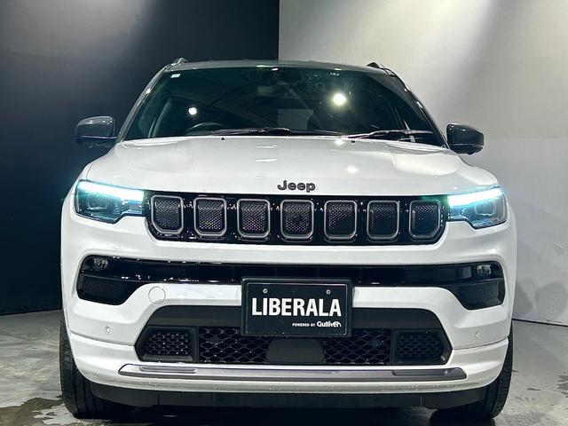 ジープ・コンパス Sモデル ワンオーナー全方位カメラETC2.0前後ドライブレコーダー4WDスマートキーレーダークルーズコントロールシートヒーターシートクーラーパワーシート本革シートルーフレール(6枚目)