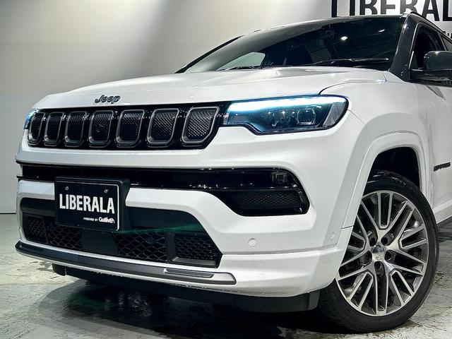 ジープ・コンパス Sモデル ワンオーナー全方位カメラETC2.0前後ドライブレコーダー4WDスマートキーレーダークルーズコントロールシートヒーターシートクーラーパワーシート本革シートルーフレール(7枚目)