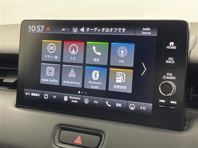 ヴェゼル ｅ：ＨＥＶ　Ｚ　純正ナビゲーション　バックカメラ　　パワーバックドア　前席シートヒーター　置くだけ充電　ブラインドスポットモニター　ホンダセンシング　ハンドルヒーター　スマートキー　ハーフレザーシート（3枚目）